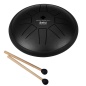 Preview: SELA Melody Tongue Drum 6 C Major Black